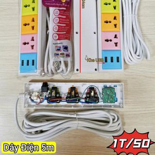 Ổ CẮM ĐIỆN SOCKET DÂY DÀI 5M NĐ 214U