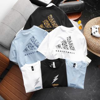 Áo phông phong cách bóng rổ cho nam giới.  Chất liệu: cotton lạnh dệt, với độ co giãn thoải mái.