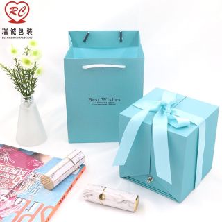 HỘP HOA MỞ CÓ NGĂN KÉO ĐỰNG QUÀ TẶNG