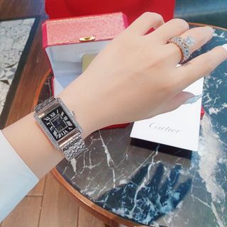 SALE BỎ MẪU ĐỒNG HỒ NAM NỮ THỜI TRANG CATIƠ MẶT CHỮ NHẬT
