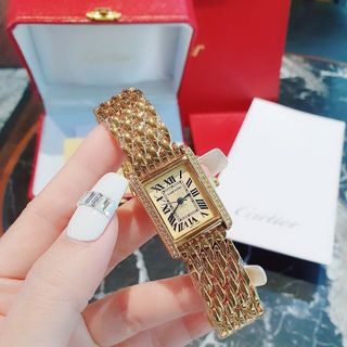 SALE BỎ MẪU ĐỒNG HỒ NAM NỮ THỜI TRANG CATIƠ MẶT CHỮ NHẬT