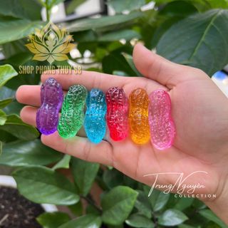 Sỉ Hạt Đậu Pha Lê Phong Thủy 7 Màu Chiêu Tài May Mắn