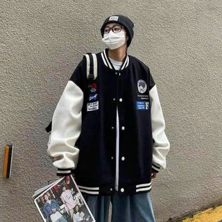 Áo Khoác Bomber Nỉ Nam Nữ Unisex Form Rộng Chất Bao Đẹp Dày Dặn Chống Nắng Tốt