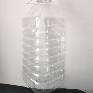 Bao 40 Bầu Nhựa PET 5 Lít Nắp Vàng Có Quai - Dầu Ăn, Nước Mắm, Thực Phẩm