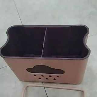 Kệ Đựng Muỗng Đũa Hình Đám Mây Dán Tường Kèm Móc Và Thanh Treo Khăn Thông Minh, Ống Đựng Đũa Muỗng Treo Tường Chắc Chắn Chịu Lực Tốt - Kệ đựng đũa muỗng dán tường giá sỉ