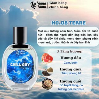 No.08 Terre Chill Guy - Nước hoa nam 3ml-30ml siêu hot hit - Nam tính - Tarohoko