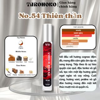 No.54 Thiên Thần Amber Rouge - Nước hoa nữ 3ml-30ml siêu hot hit - Tarohoko