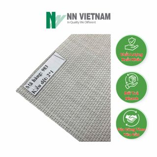 Vải Lưới Textilene Cao Cấp Màu Be Khổ ngang 1.5m cho Ghế Ngoại Thất - Kiểu dệt 2 sợi x 1 sợi