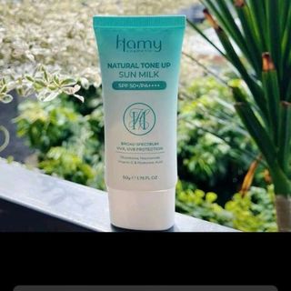 KEM CHỐNG NẮNG UP TONE NATURAL SUN MILK - HAHAMY