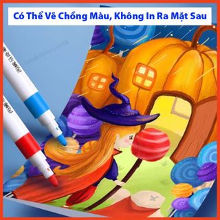 HỘP 24 BÚT MÀU ACRYLIC MARKER CAO CẤP