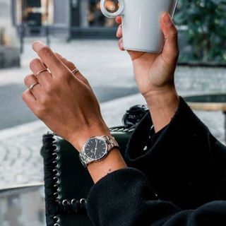 ĐỒNG HỒ NAM NỮ CAO CẤP DANIEL W ICONIC DÂY THÉP BẠC FULLBOX TEM HÃNG