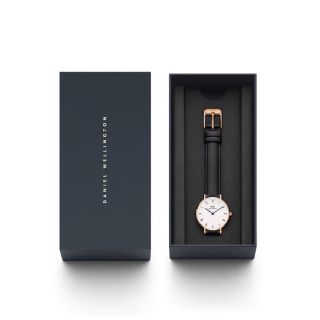 ĐỒNG HỒ NỮ CAO CẤP DANIEL W 0683 PETITE ROMAN NUMERALS DÂY DA MẶT TRÒN FULLBOX