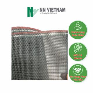 Vải lưới Textilene Fabric vật liệu cao cấp ngành ngoại thất - Làm ghế sofa, ghế hồ bơi - Khổ lưới 1.5m màu đen (1*1)