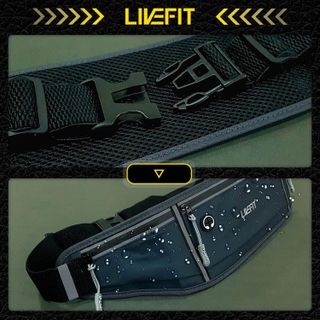 Túi đeo hông chạy bộ PU cao cấp - Running Belt - WB1120
