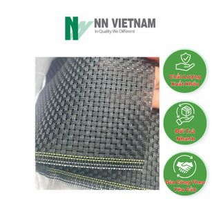 Vải Lưới Textilene Cao Cấp Khổ ngang 1.6m Cho Ghế Sofa & Hồ Bơi -  Kiểu dệt 4 sợi x 4 sợi