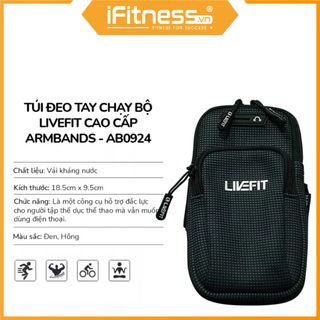 Túi đeo tay chạy bộ LiveFit cao cấp - Armbands - AB0924