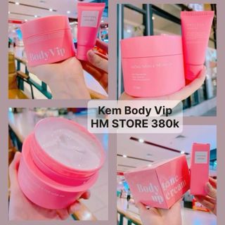 Kem body vip HMSTORE kèm hũ kích trắng toàn thân giá bán sỉ