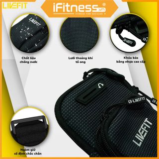 Túi đeo tay chạy bộ LiveFit cao cấp - Armbands - AB0924