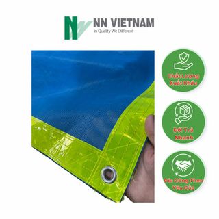 LƯỚI PVC 420D MAY DÂY DẠ QUANG, VIỀN 4 CẠNH, 50CM 1 KHOEN