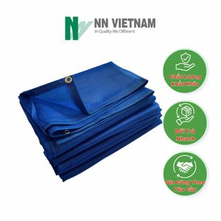Lưới Che Nắng 80% Màu Xanh Dương Cho Sân Vườn & Ban Công - Nhiều Kích Thước
