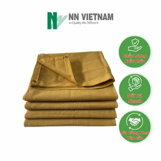 Lưới Che Nắng 80% Màu Vàng cát Cho Sân Vườn & Ban Công - Nhiều Kích Thước
