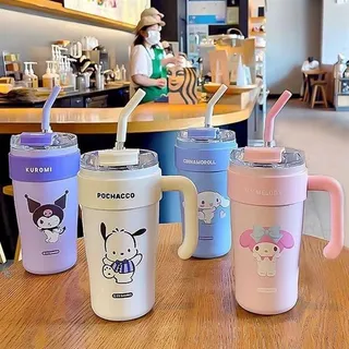 Ly Giữ Nhiệt 850ml Quai Cầm Sanrio (Thùng 50 Cái)
