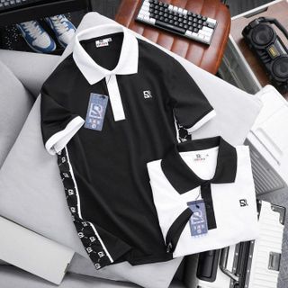 ÁO THUN CỔ BẺ THIẾT KẾ CAO CẤP POLO FOM BODY SRB05 - THỜI TRANG HC