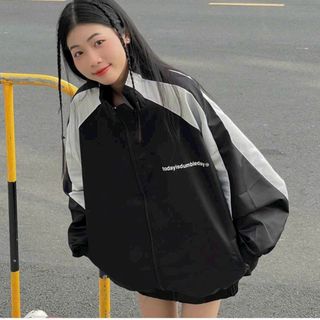 Áo khoác gió Today unisex cổ đứng vải dù nhẹ hai lớp phong cách