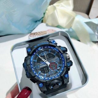 SALE BỎ MẪU ĐỒNG HỒ NAM ĐIỆN TỬ  THỜI TRANG GSHOC DÂY ĐEN