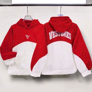 Áo hoodie phối 2 màu thêu VESTURES chất nỉ bông dày mịn