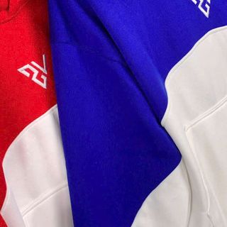 Áo hoodie phối 2 màu thêu VESTURES chất nỉ bông dày mịn