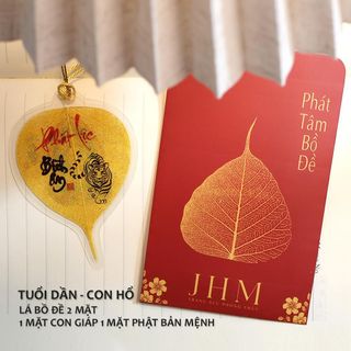 Lá bồ đề Phật Bản Mệnh bổ trợ cho 12 con giáp giúp bình an, may mắn