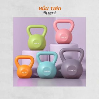 Tạ Chuông, Tạ Ấm ( Kettlebell ) Tập Tạ, Thể Hình Nhiều Màu, Tạ Tập Gym Tại Nhà & Phòng Tập 5LBS - 30LBS