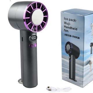QUẠT TÍCH ĐIỆN SÒ LẠNH MINI 100 CẤP ĐỘ GIÓ LED 2025