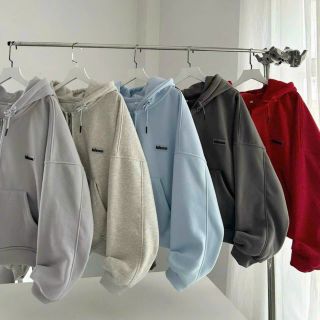 Áo Khoác Hoodie Nam Nữ Form Boxy Dessuu Chữ Thêu, Túi Ngược Nhiều Màu Tay Phồng Phong Thái Trẻ Năng Động