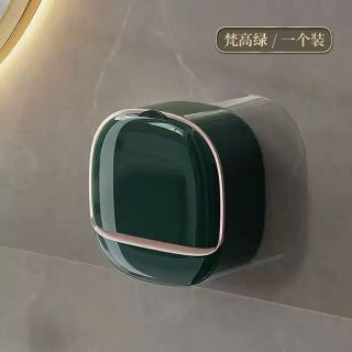 Đĩa xà phòng. Hộp đựng xà phòng chống nước treo tường, lật mở gọn gàng, giữ cho nhà tắm luôn sạch sẽ, sang trọng