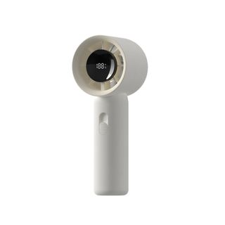 Quạt cầm tay dùng pin Trắng - F801-TRANG