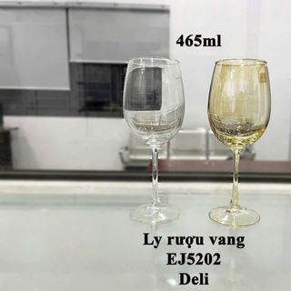 BỘ 6 LY UỐNG RƯỢU VANG DELI 465ML EJ5202