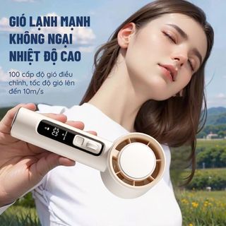 Quạt mini cầm tay Be - N100-BE