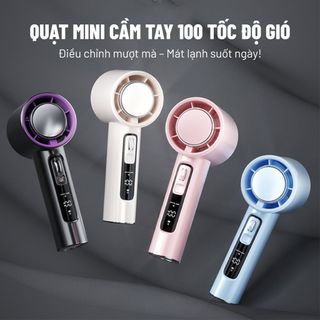 Quạt mini cầm tay Hồng - N100-HONG giá sỉ