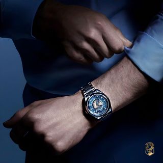 ĐỒNG HỒ NAM CAO CẤP AUTOMATIC ÔMEGI SEAMASTER AQUA DÂY XANH NHẠT