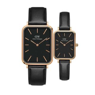 SALE ĐỒNG HỒ CAO CẤP DANIEL W MẶT CHỮ NHẬT DÂY DA VÀ LƯỚI SIZE LỚN