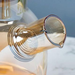 BÌNH THỦY TINH VÀNG CAO CẤP DELI 1000ML GPH20HA