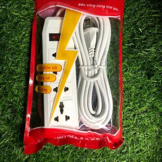 Ổ dây 4 lỗ tải 2200w và 2500w, 3m