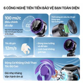 Quạt mini màu Be - S16-BE