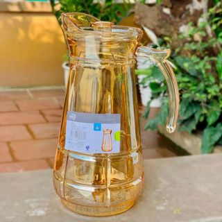 BÌNH THỦY TINH VÀNG DELI SANG TRỌNG YZH- 35