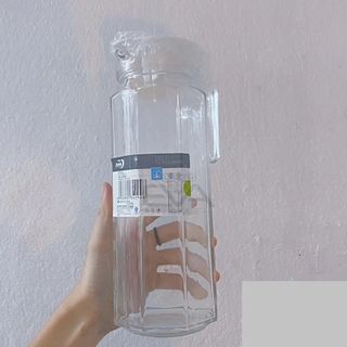 BÌNH THỦY TINH LỤC GIÁC DELI 1,1L EH1003- 2