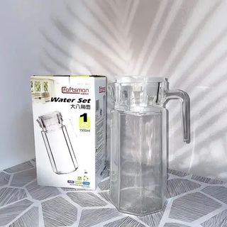 BÌNH THỦY TINH LỤC GIÁC DELI 1,3L EH1003- 1