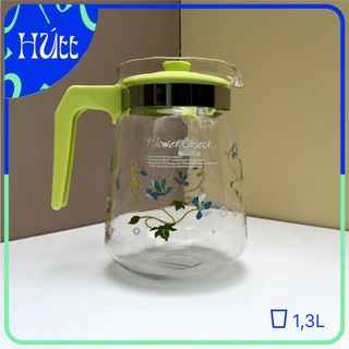 BÌNH THỦY TINH HỌA TIẾT HOA 1300ML R369E