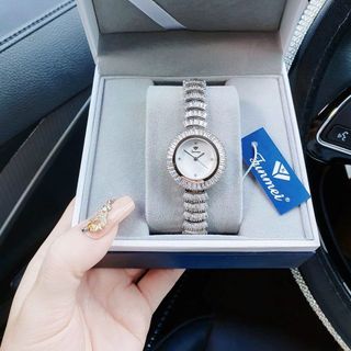 ĐỒNG HỒ NỮ CHÍNH HÃNG FUNMEI F2049 ĐÍNH HỘT XOÀN FULLBOX TEM HÃNG
